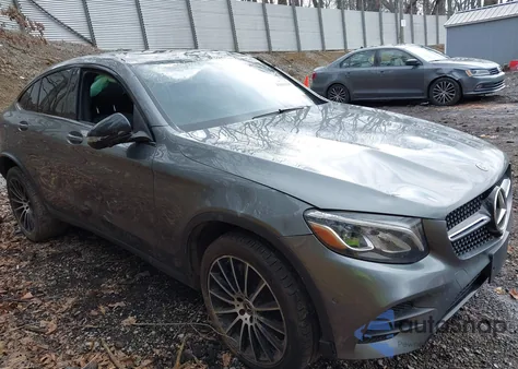 2019 Mercedes-Benz Glc 300 Coupe 4Matic из США, поврежденный, VIN WDC0J4KB8KF664639